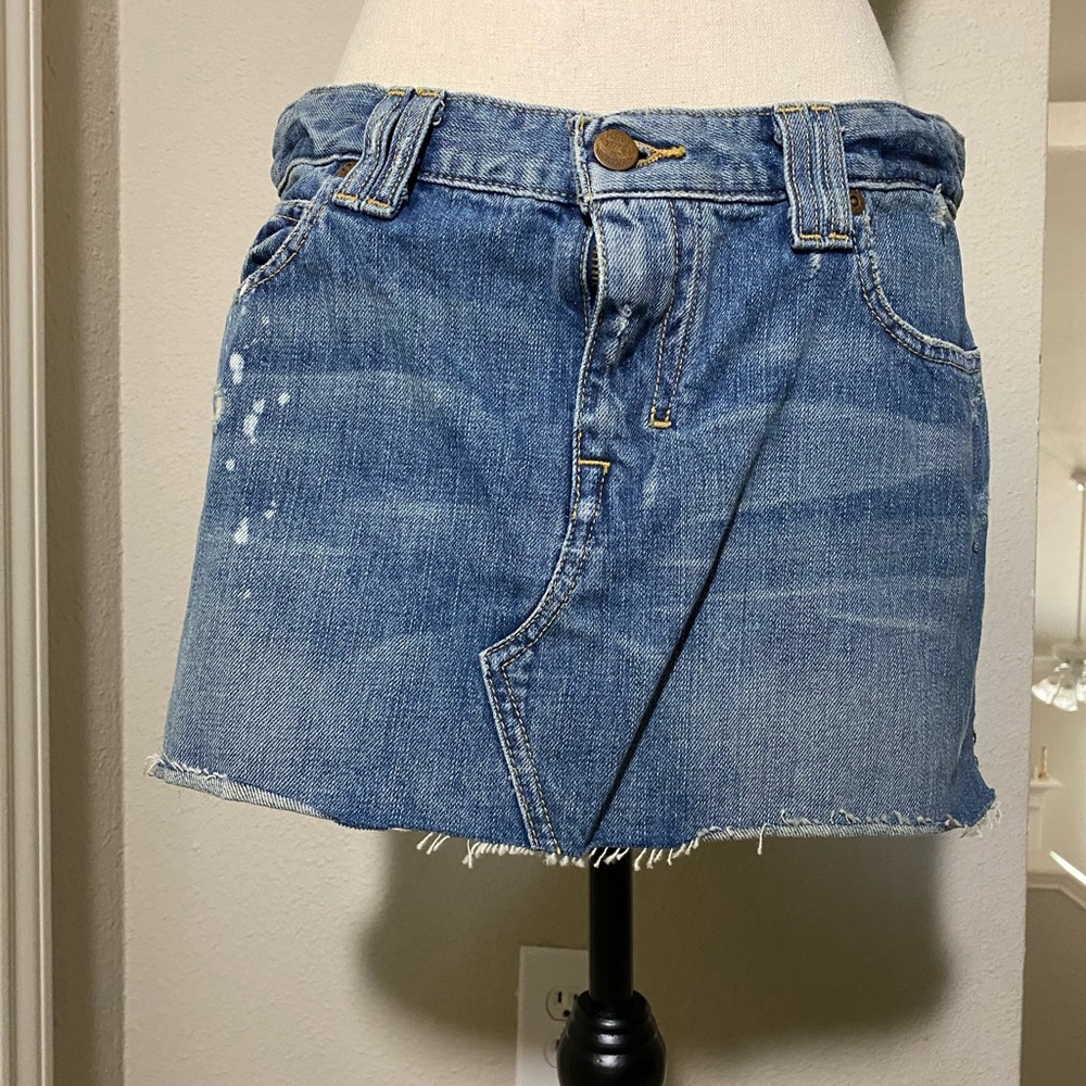 Abercrombie and Fitch Denim Mini Skirt Size 10